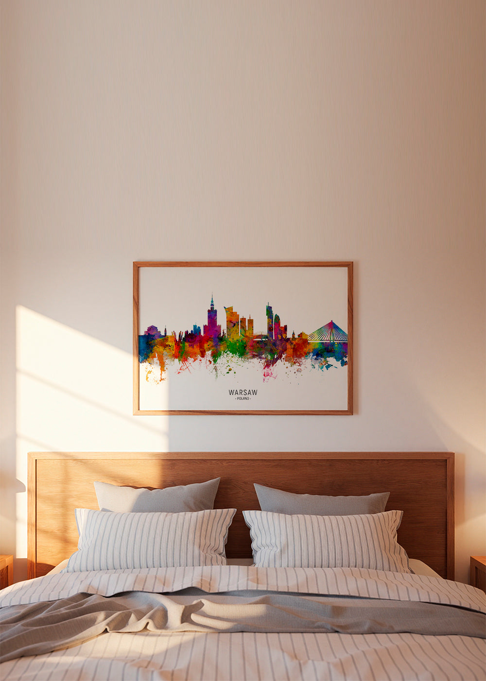 Warsaw Skyline multicolour