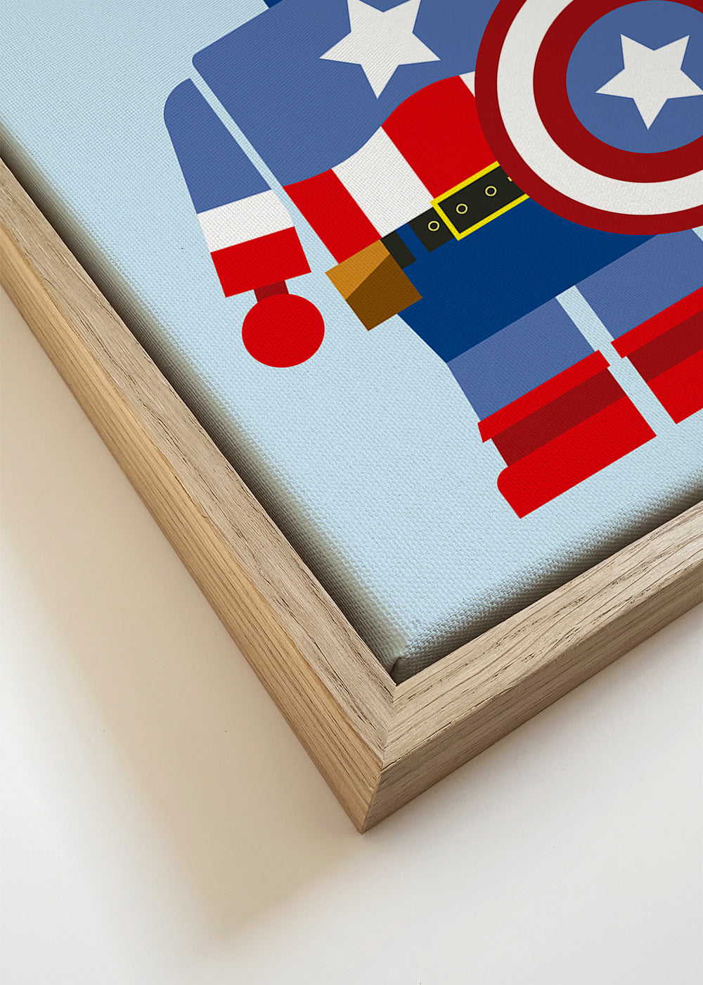 Kinderprint Speelgoed Kapitein in blauw