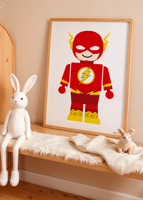 Kinderposter Toy Flash