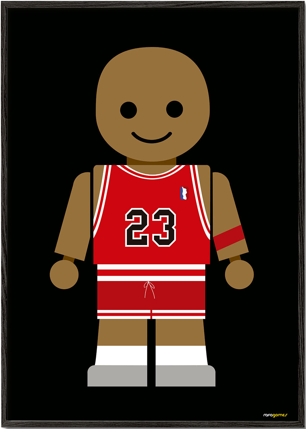 Sportkunst speelgoed basketbal 23