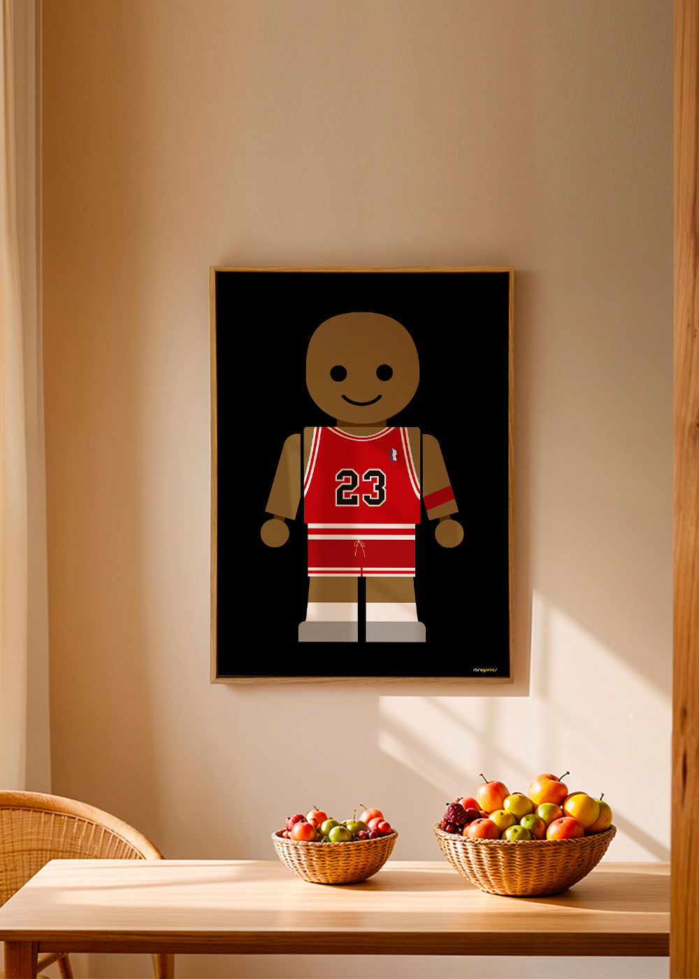 Sportkunst speelgoed basketbal 23