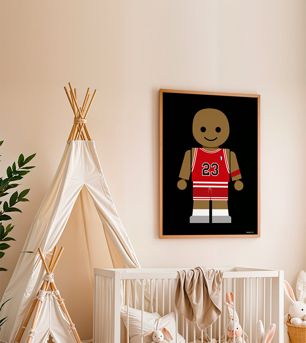Sportkunst speelgoed basketbal 23