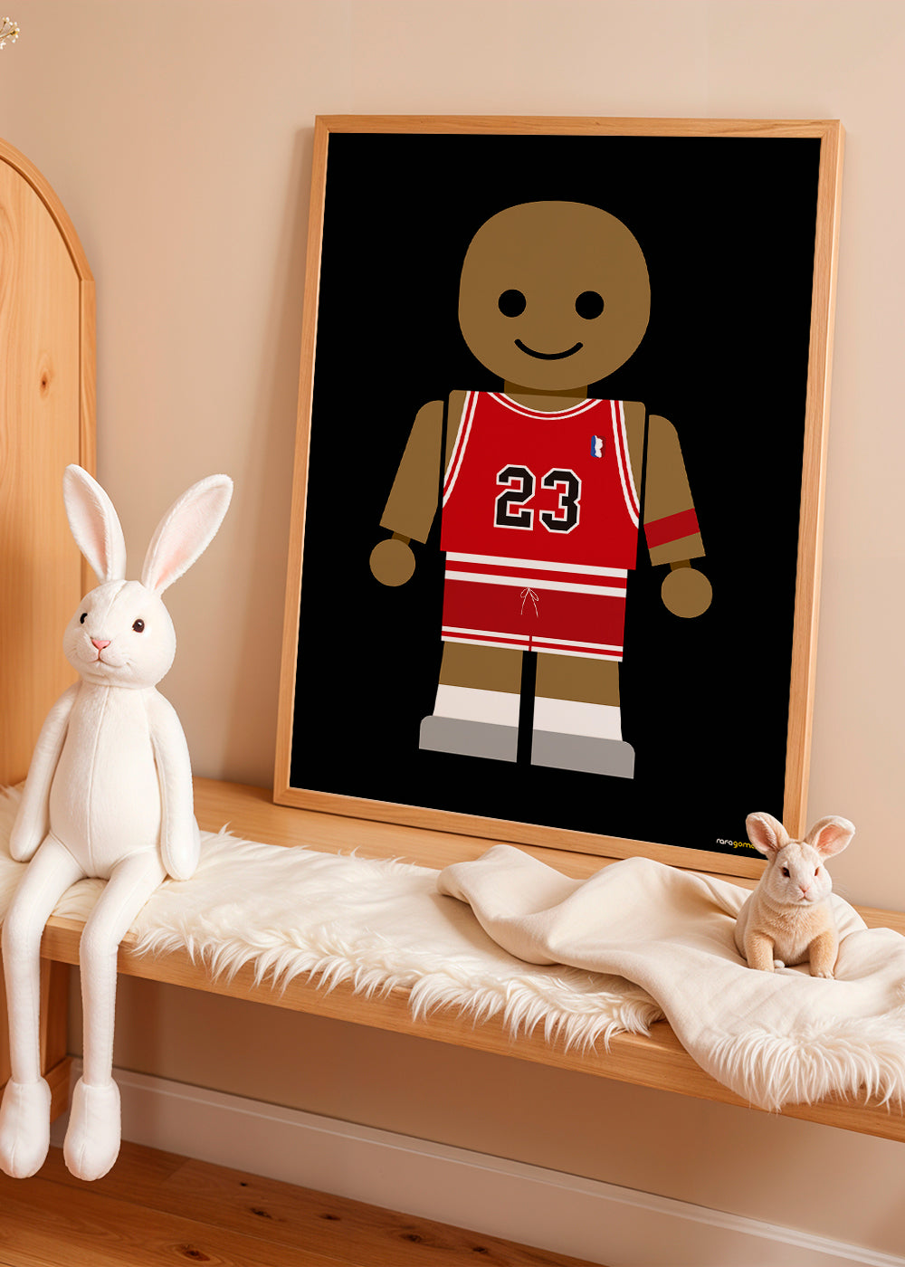 Sportkunst speelgoed basketbal 23