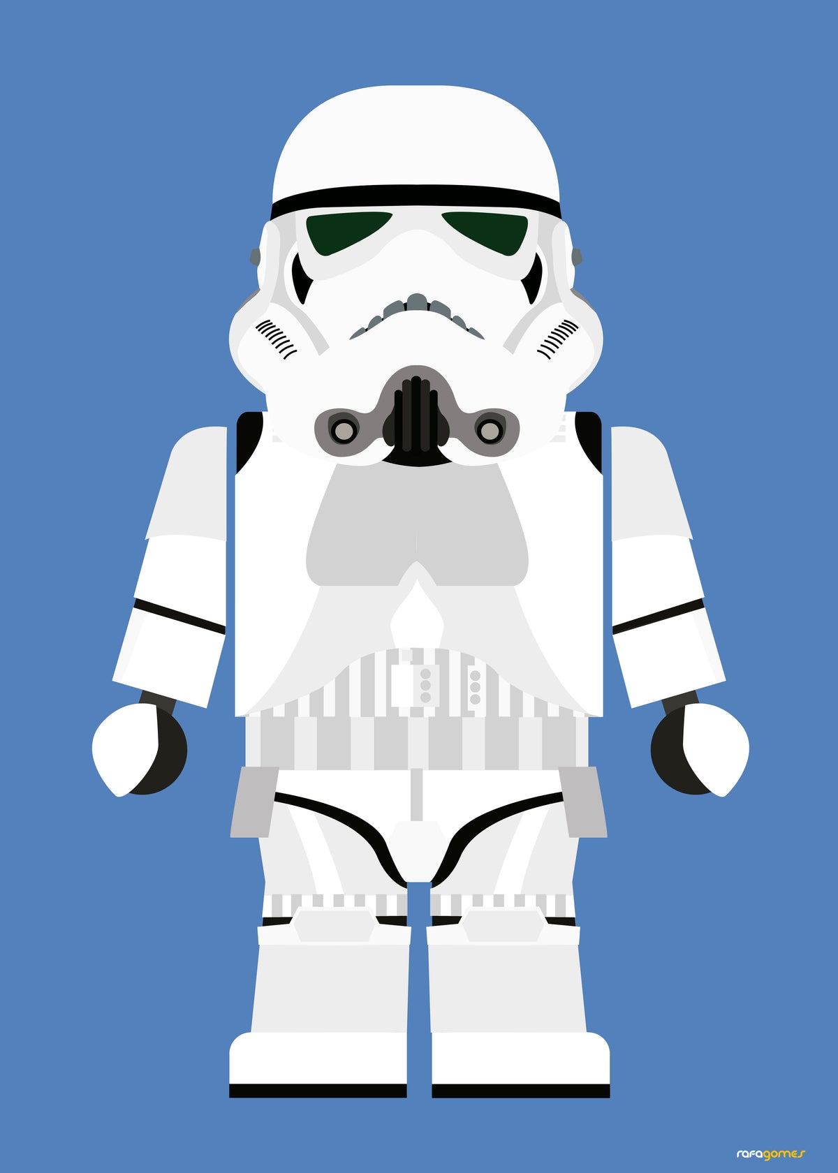 Toy Stormtrooper - Unframed art print