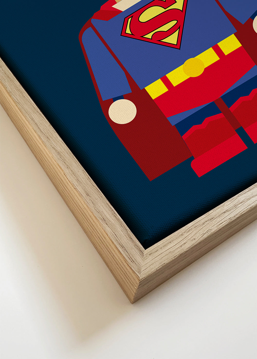 Speelgoed superheld illustratie