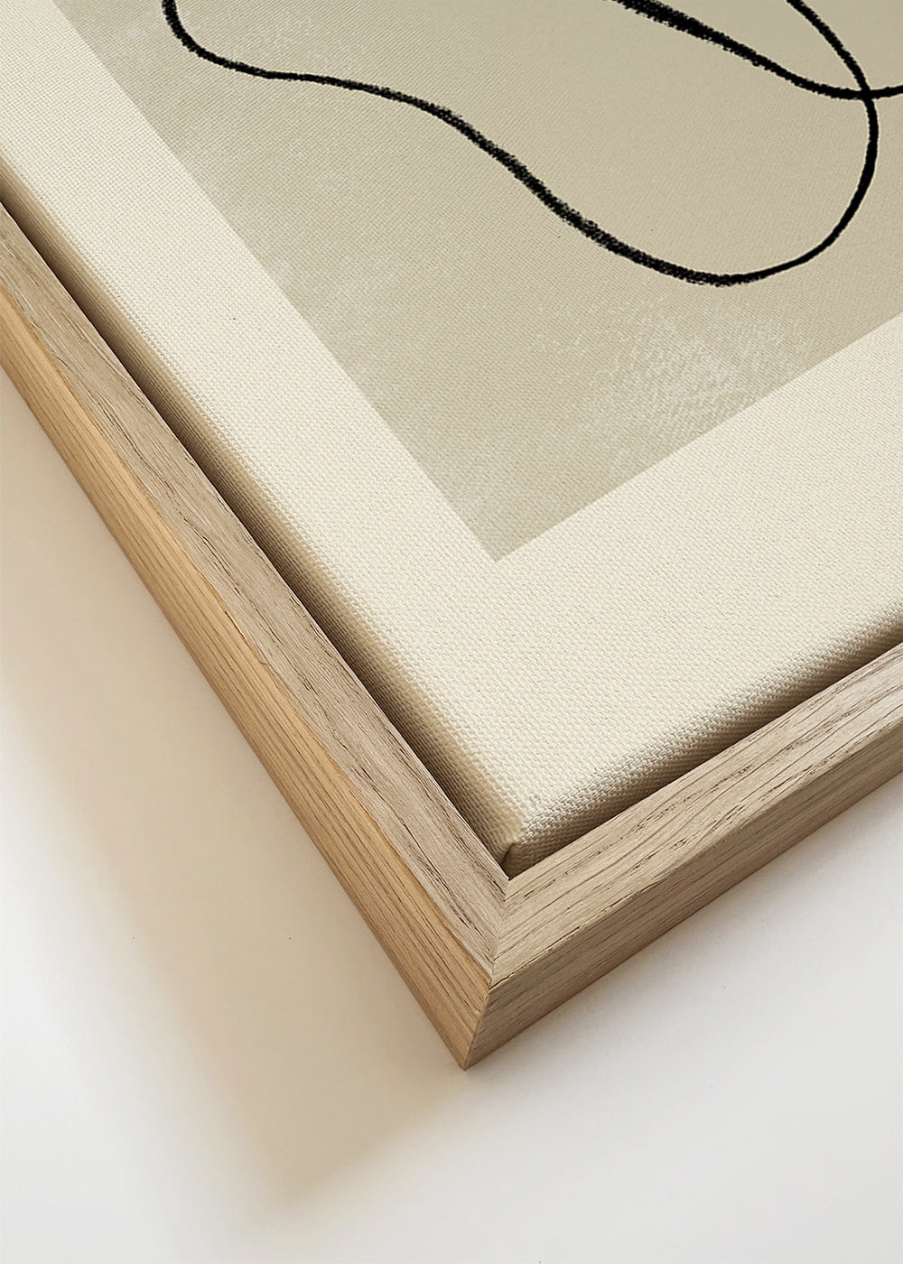Minimalistisch ontwerp met organische lijnen