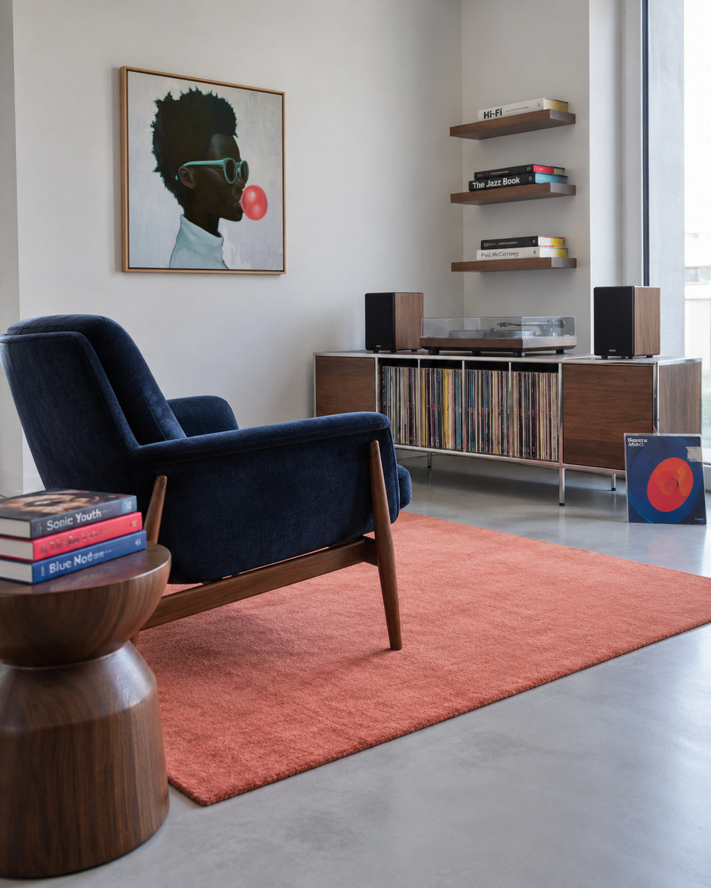 How far is a light year - Framed canvas in an interior
