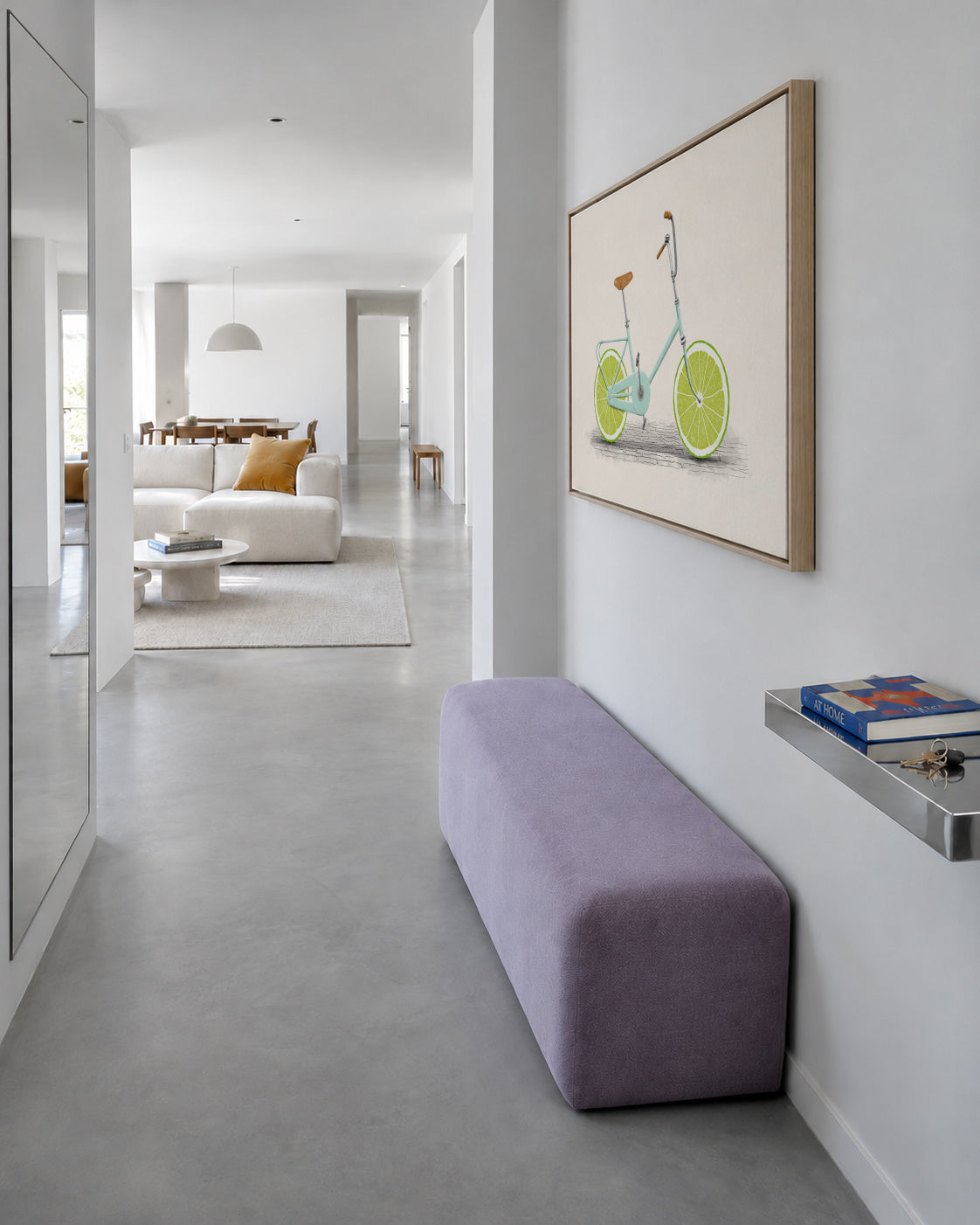 Acid - Framed canvas in an interior