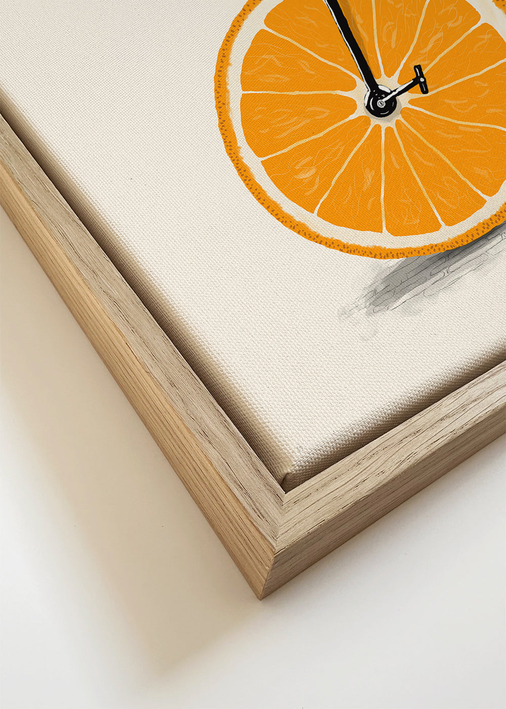 Keuken kunst: sinaasappelfiets