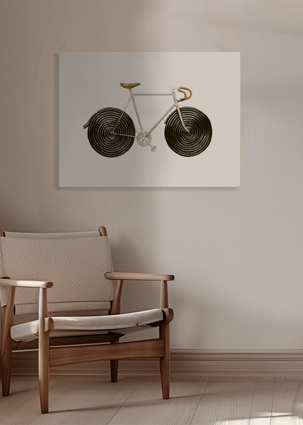 Dropfiets illustratie