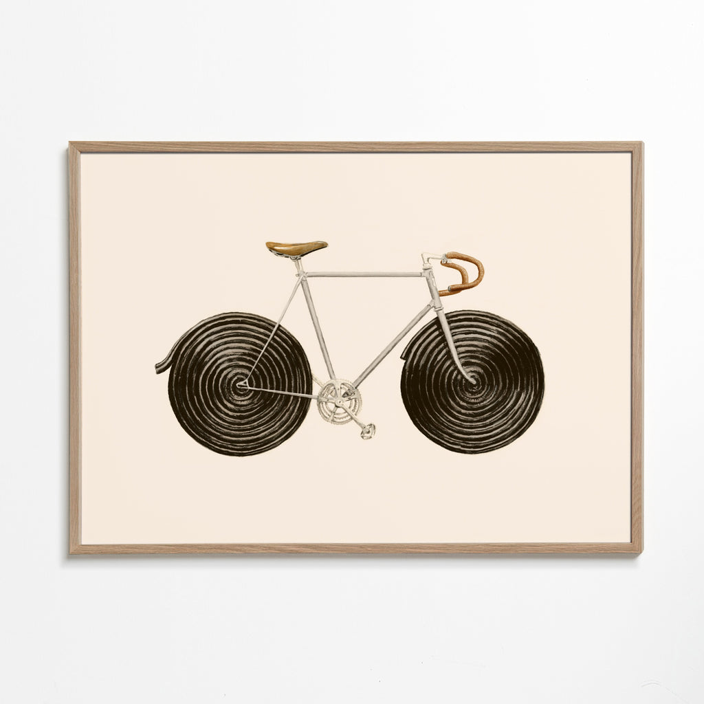 Dropfiets illustratie
