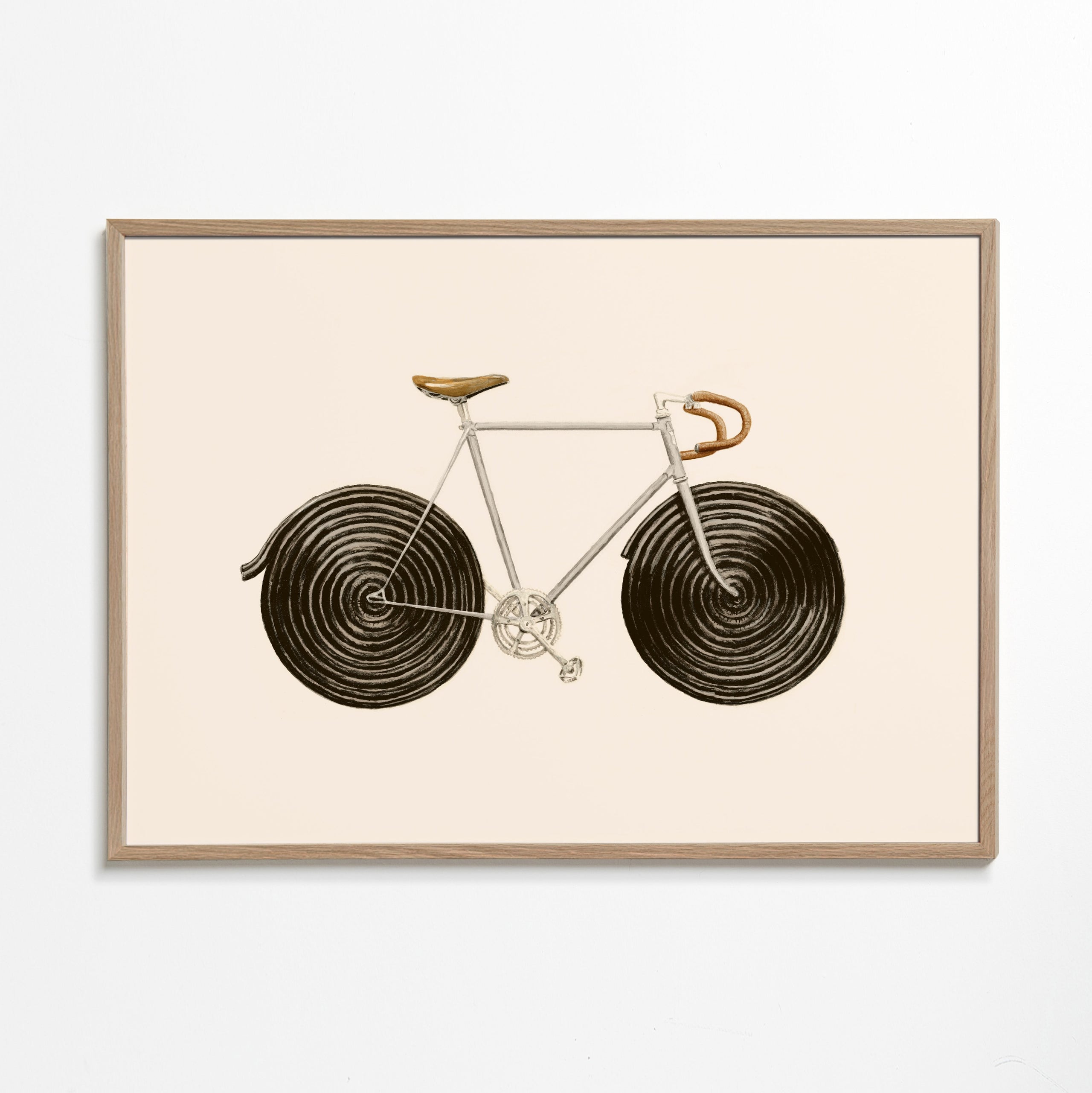 Dropfiets illustratie