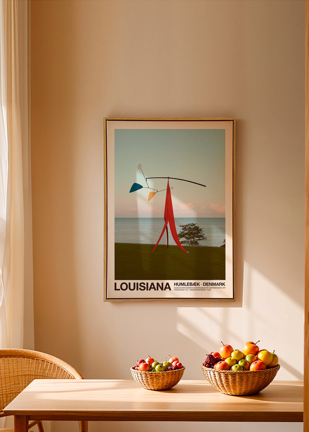 Reisposter Louisiana sculpturaal mobiel