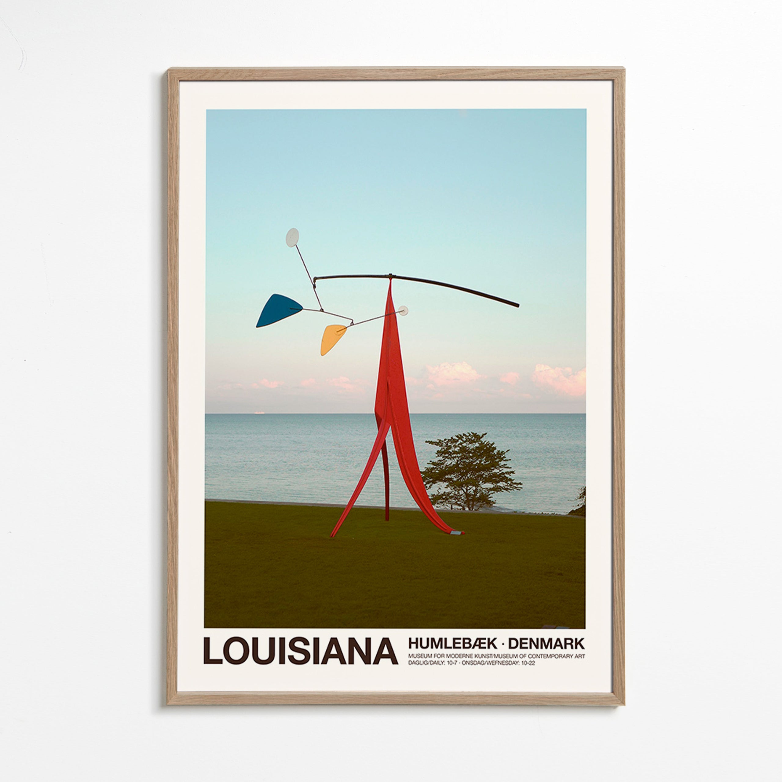 Reisposter Louisiana sculpturaal mobiel