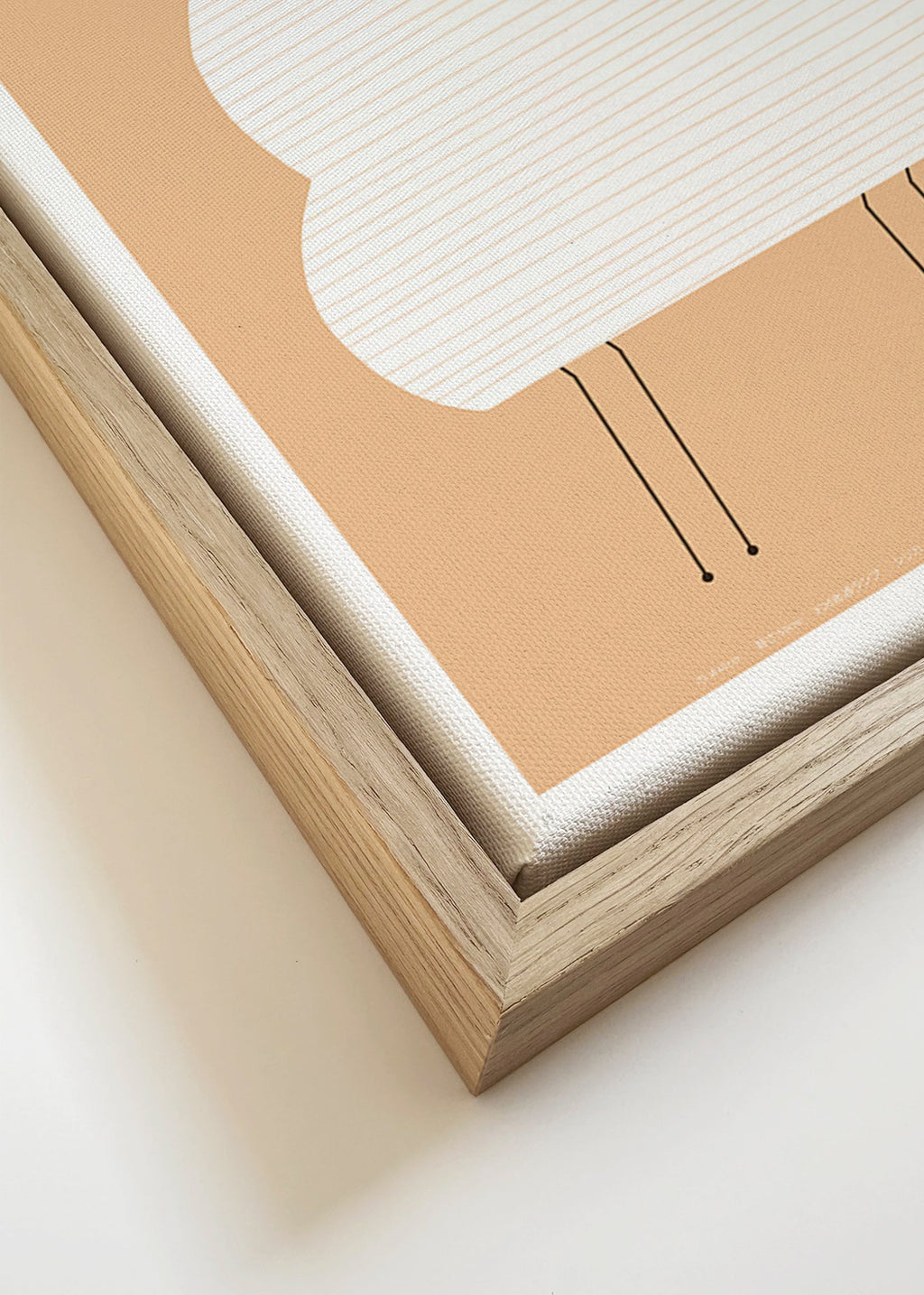 Noguchi Akari illustratie met minimalistische lijnen