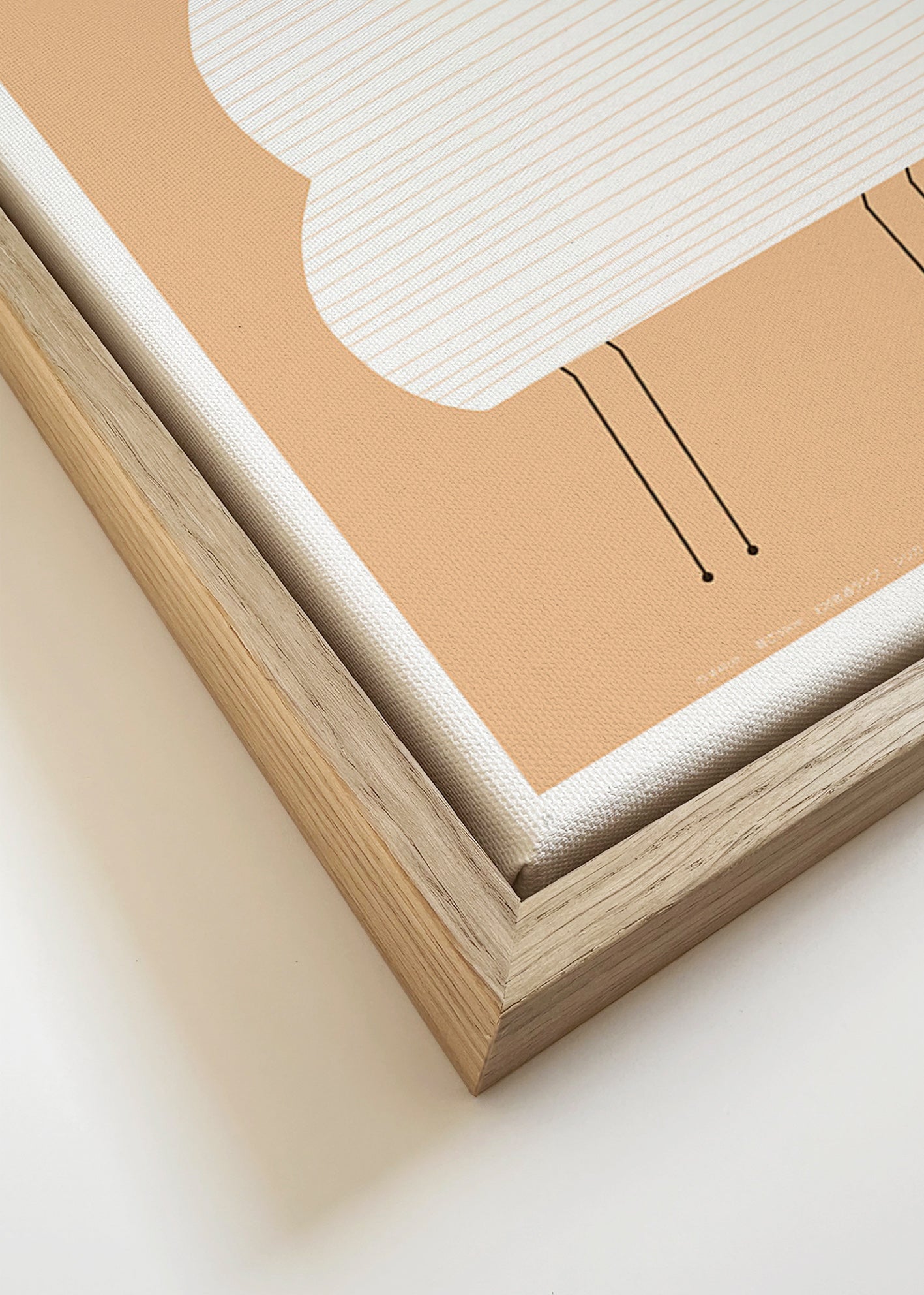 Noguchi Akari illustratie met minimalistische lijnen