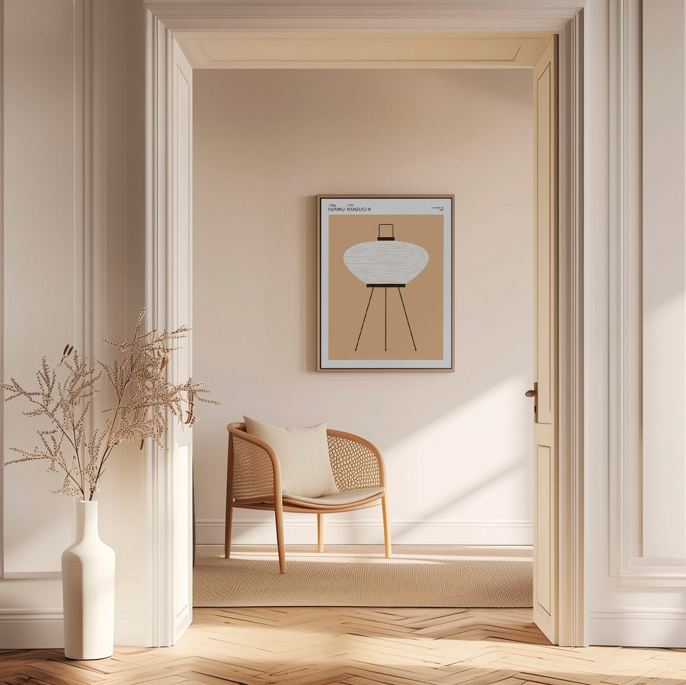 Illustratie Akari-lamp