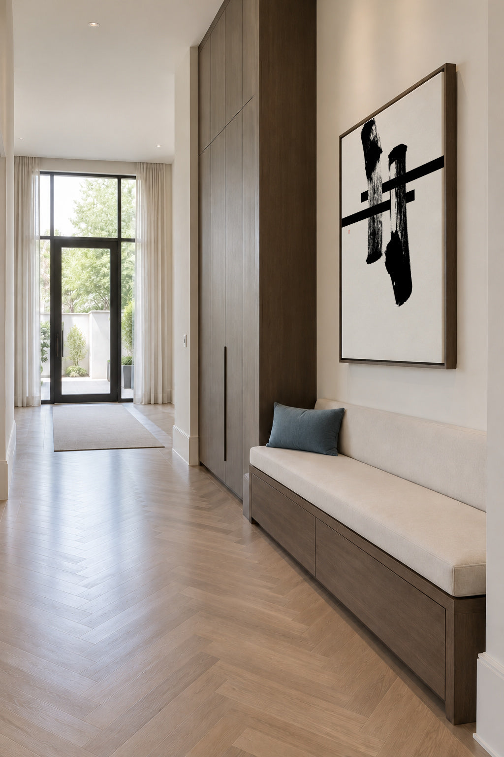 #torii - Framed canvas in an interior