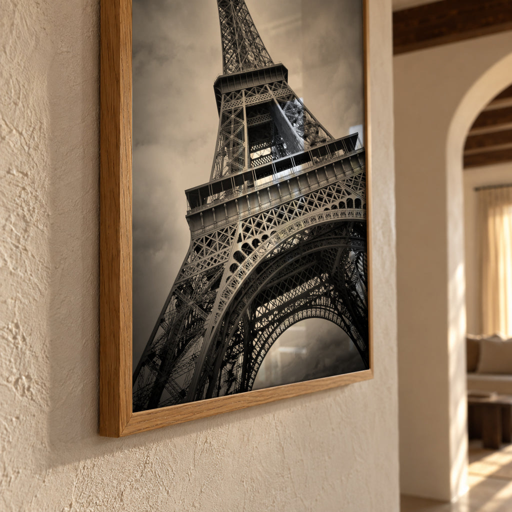 Eiffel Tower DYNAMIC - Framed poster detail