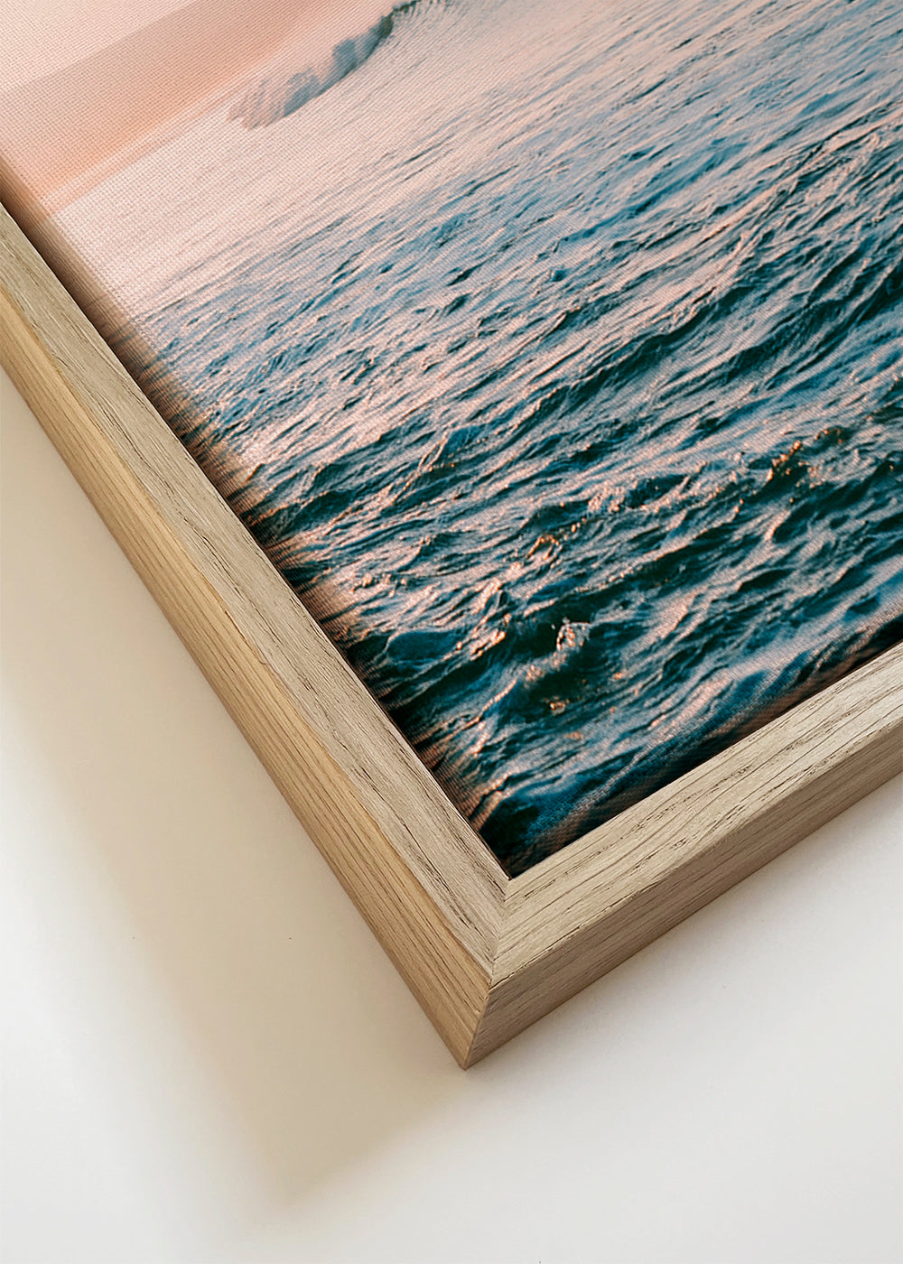 Sport kunst surf bij zonsopgang