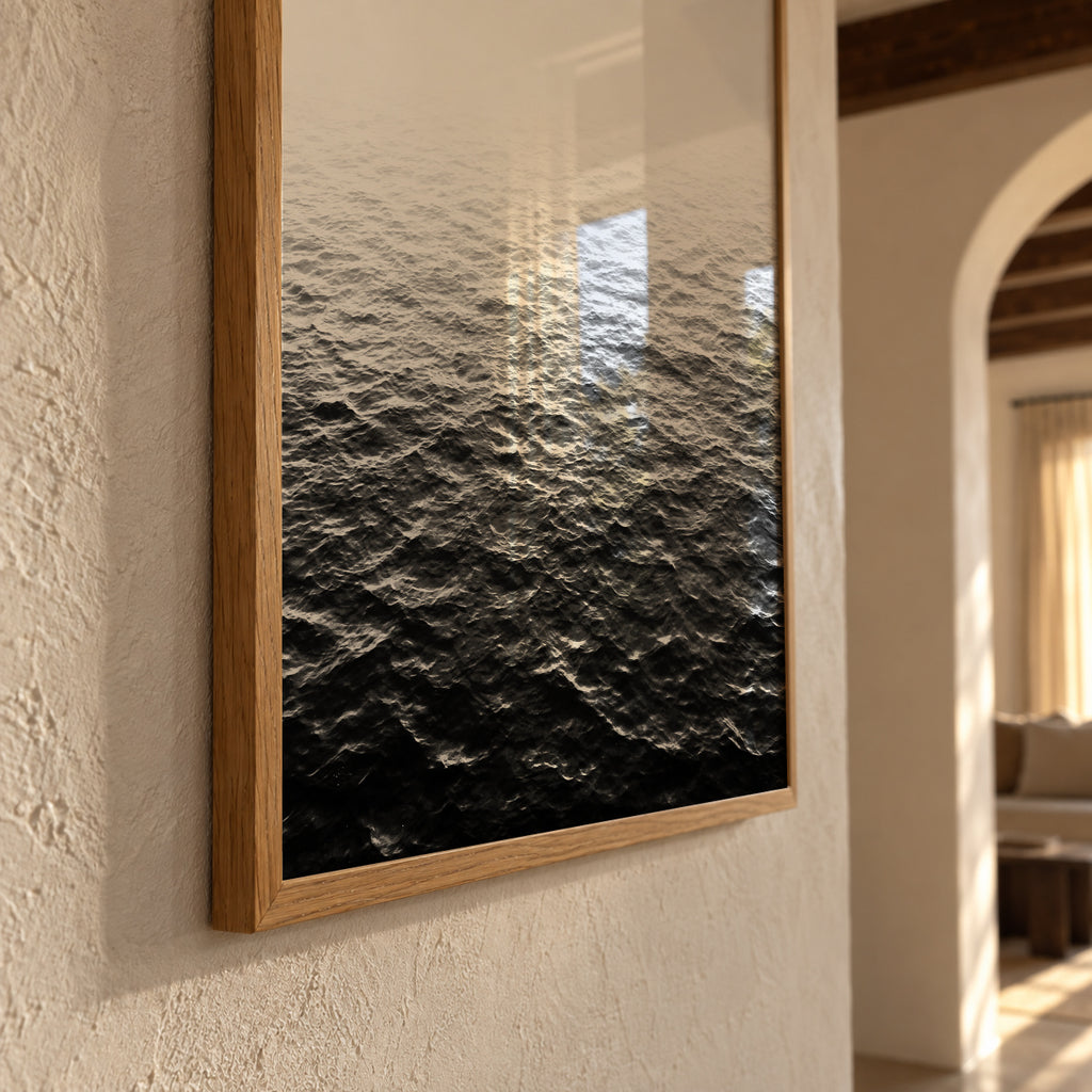Lost In The Ocean - Framed poster detail