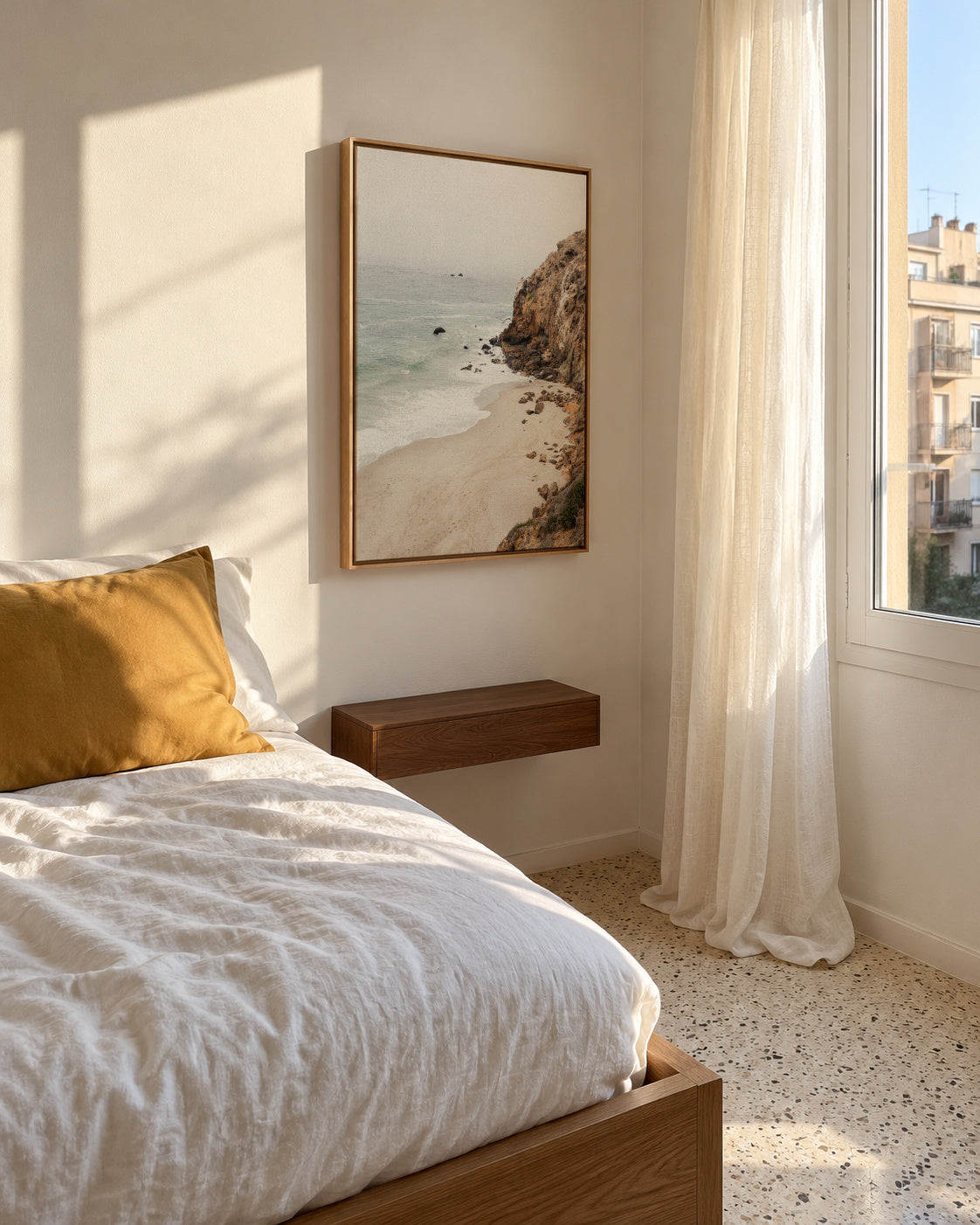 Malibu Dream - Framed canvas in an interior