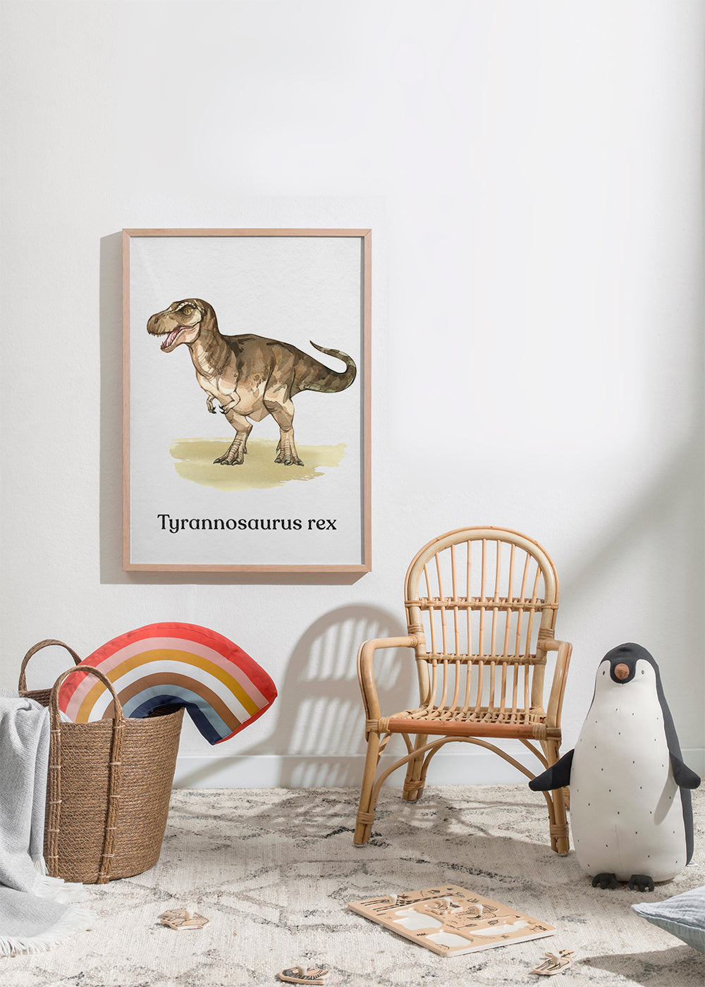 Artwork Tyrannosaurus rex illustratie