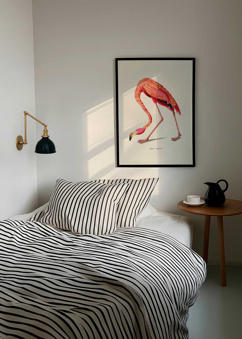 Boho flamingo