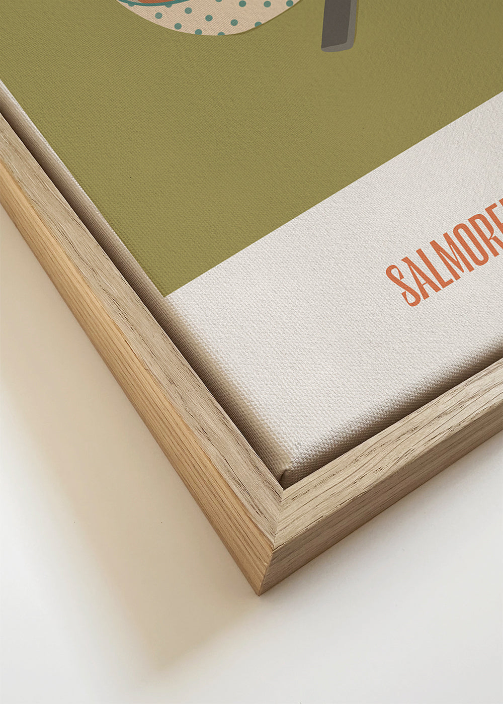 Keuken kunst Salmorejo illustratie
