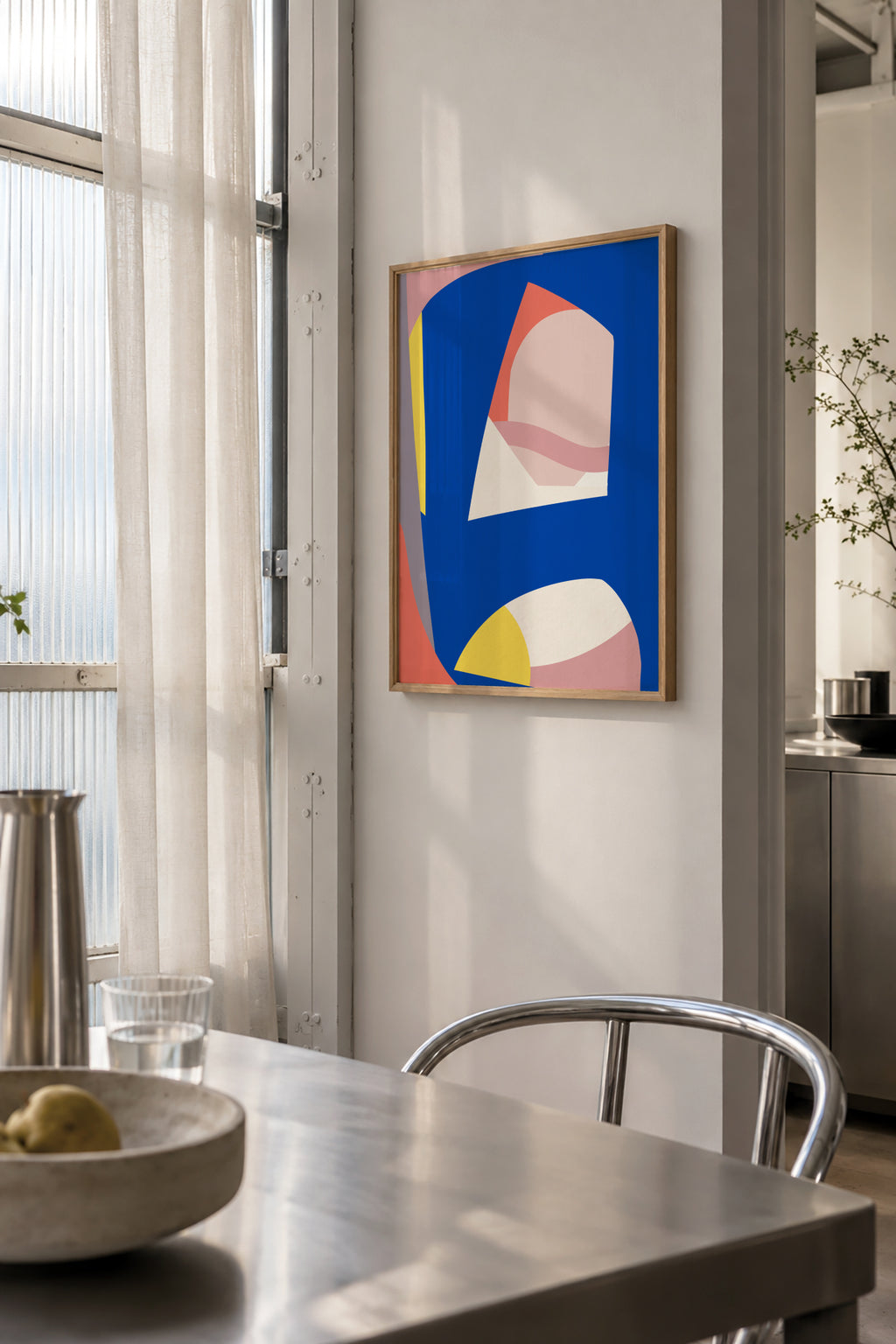 Modernist - Framed poster in an interior
