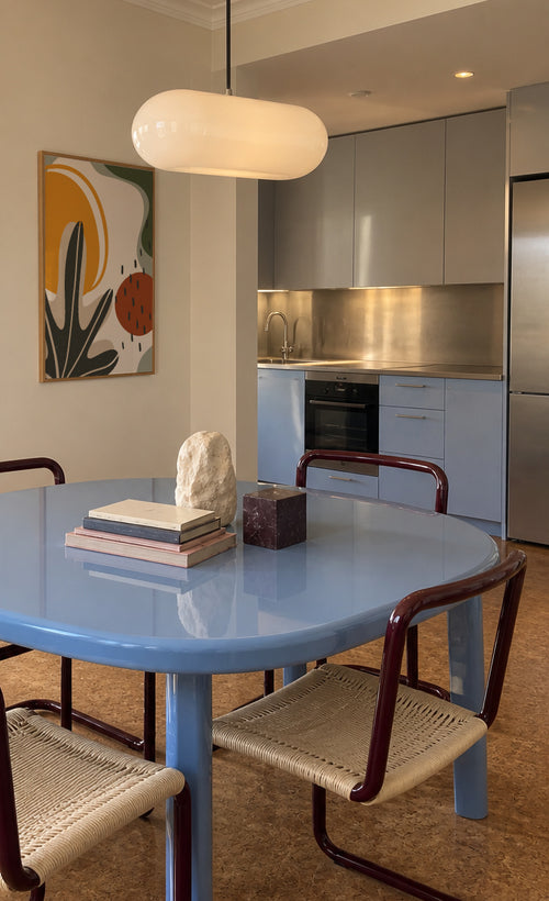 Abstract Botany2 - Framed poster in an interior