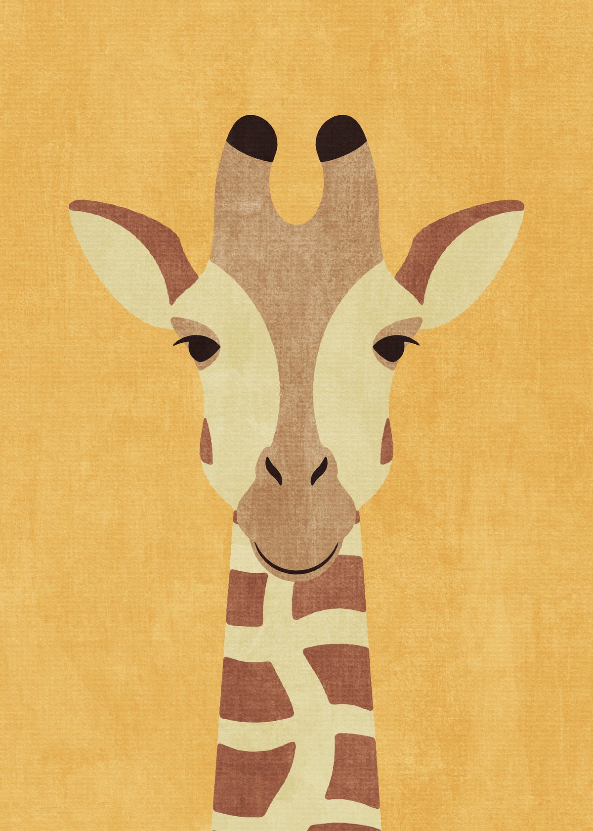 FAUNA / Giraffe - Unframed art print