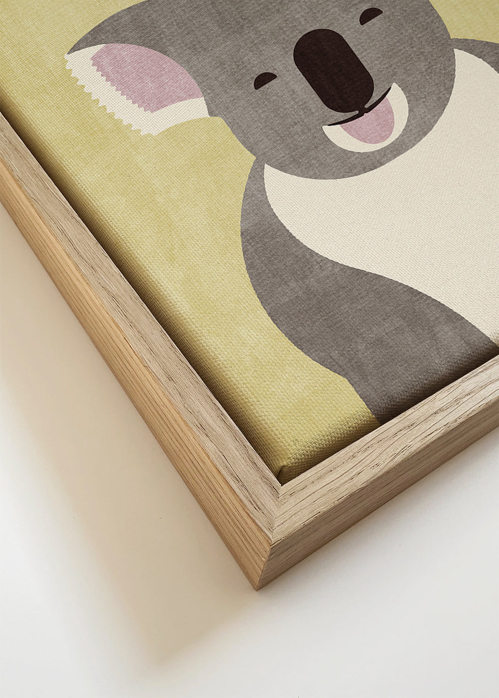 Kinderposter glimlachende koala