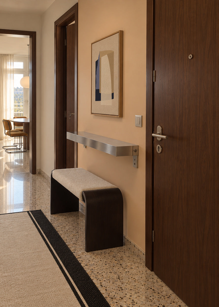 Abstract VIII - Framed canvas in an interior