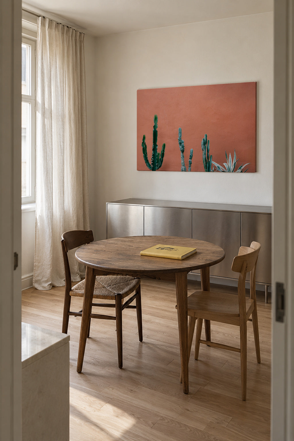 Orpheus - Unframed canvas in an interior