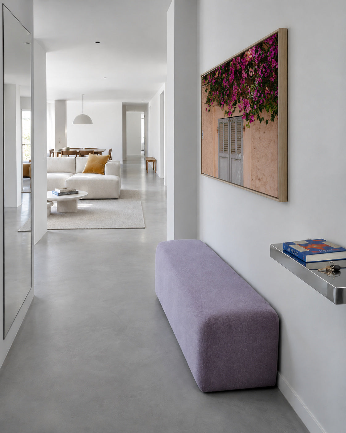 No. 9 - Framed canvas in an interior