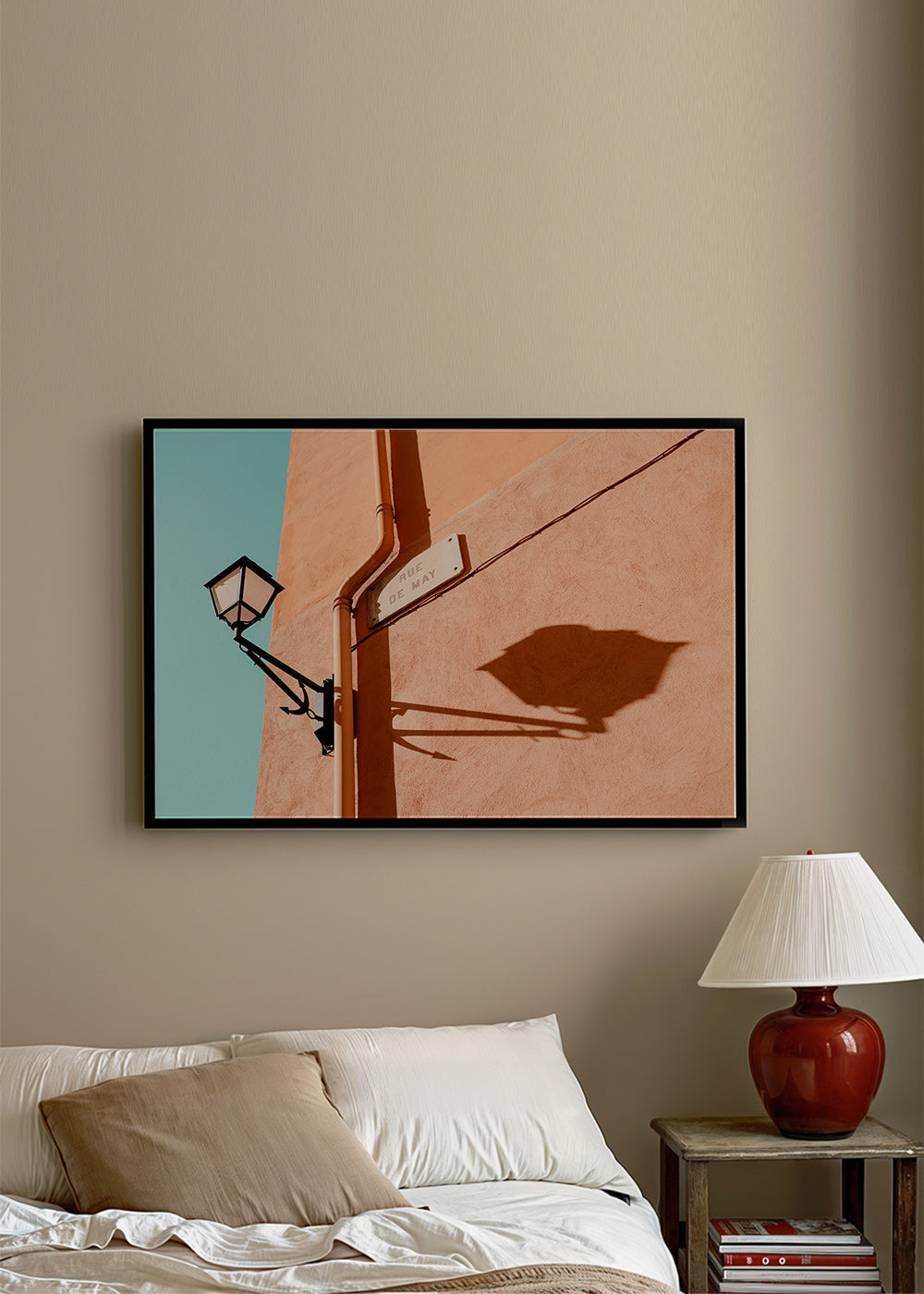 Keuken kunst Rue de May lantaarn en schaduw – Product3