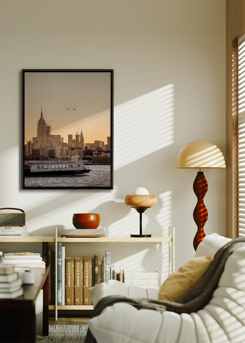 Keuken kunst Manhattan skyline – Canvas2