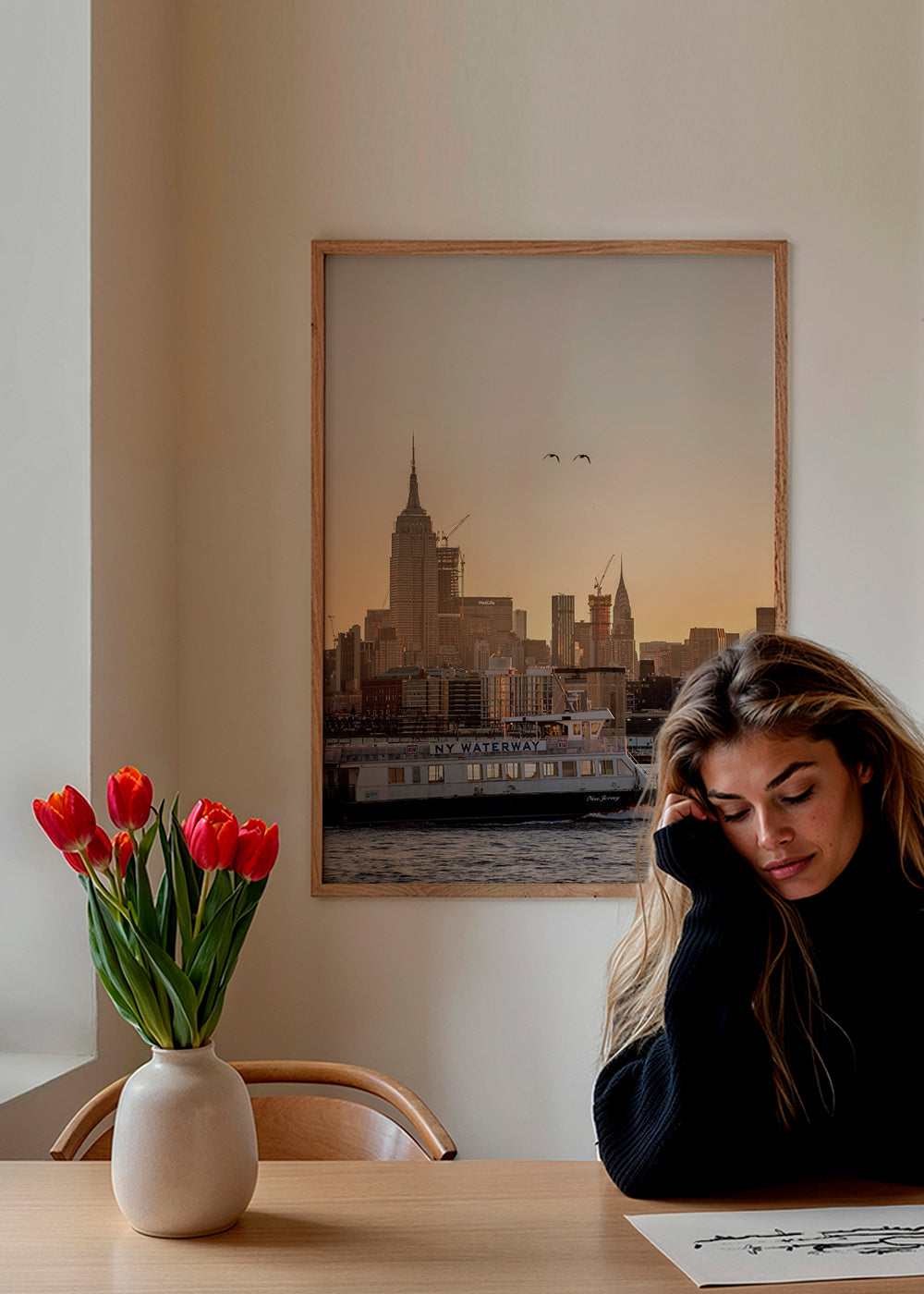 Keuken kunst Manhattan skyline – Product1