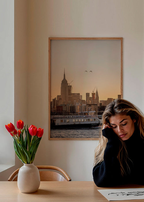 Keuken kunst Manhattan skyline – Product1