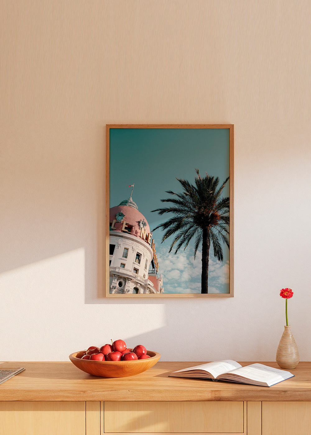 Keuken kunst Riviera koepel met palm – Product1