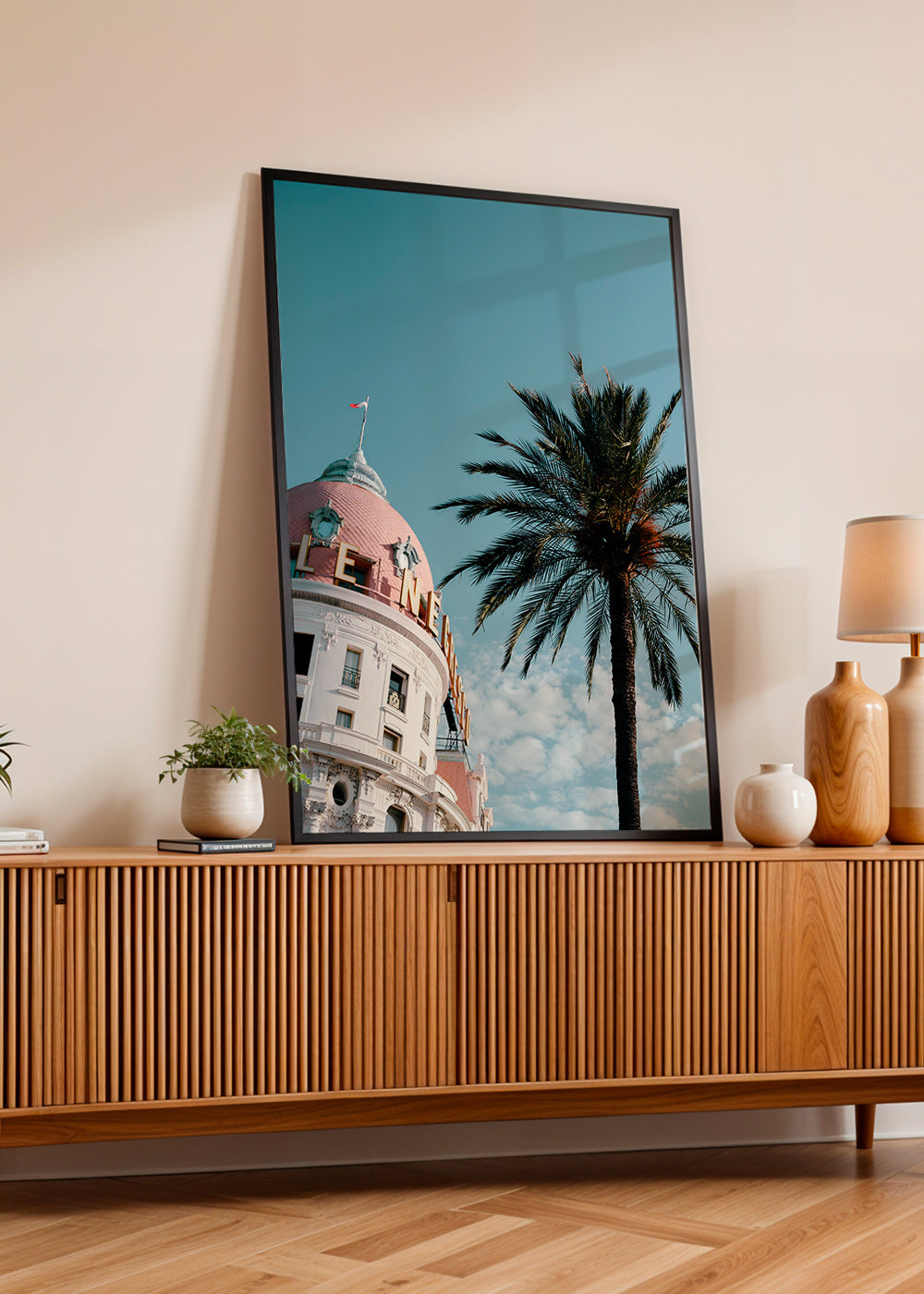 Keuken kunst Riviera koepel met palm – Product2