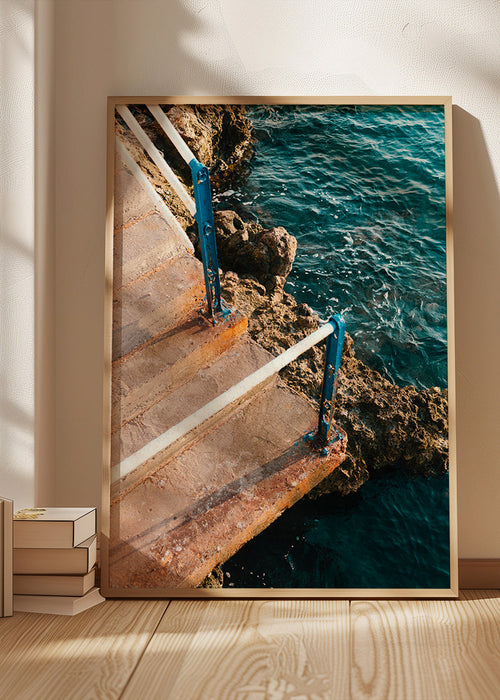 Landschap kunst: trap naar de zee – Product1