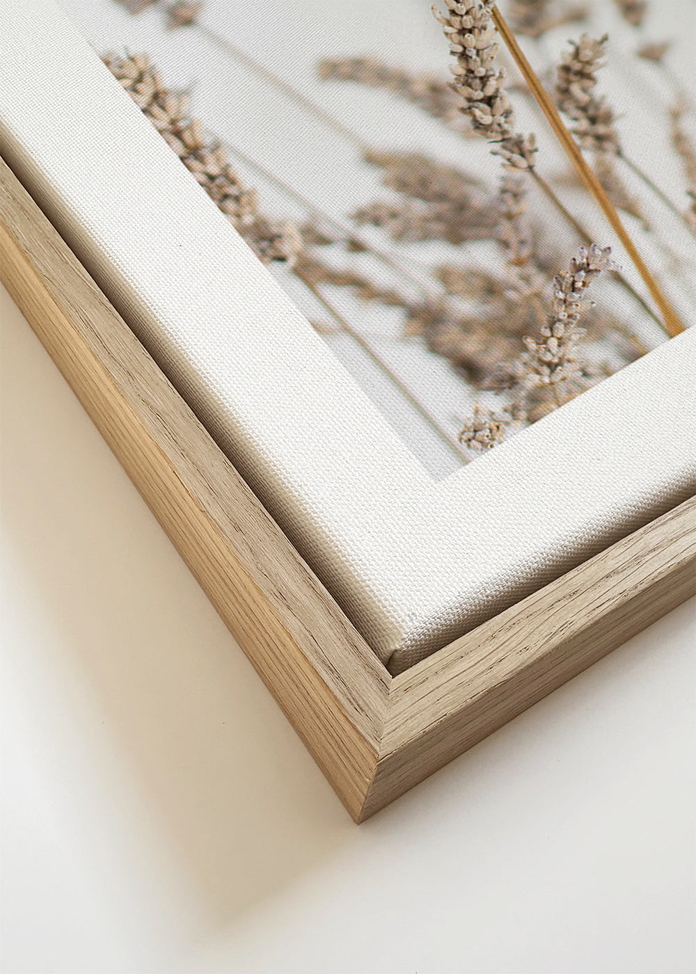 Botanische print: gedroogde aren verticaal