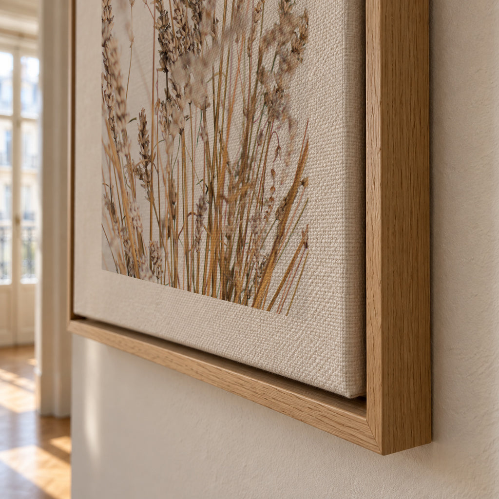 Espigas II - Framed canvas detail
