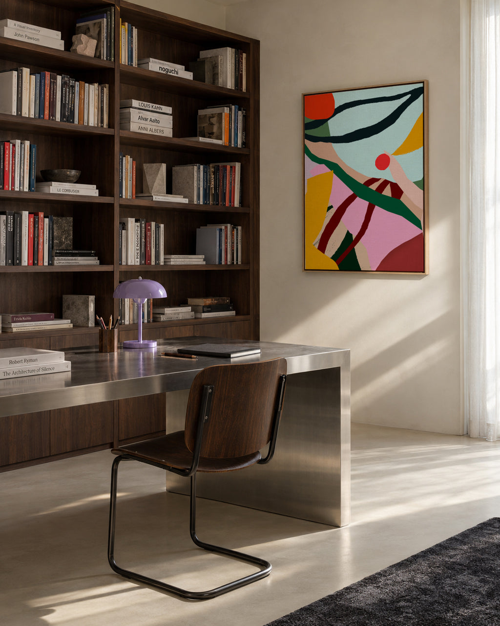 Maribondo - Framed canvas in an interior