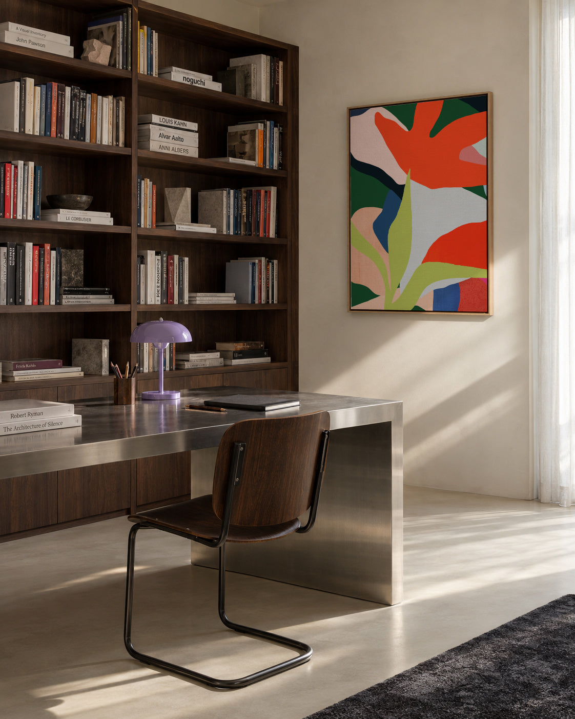 Ponta verde - Framed canvas in an interior
