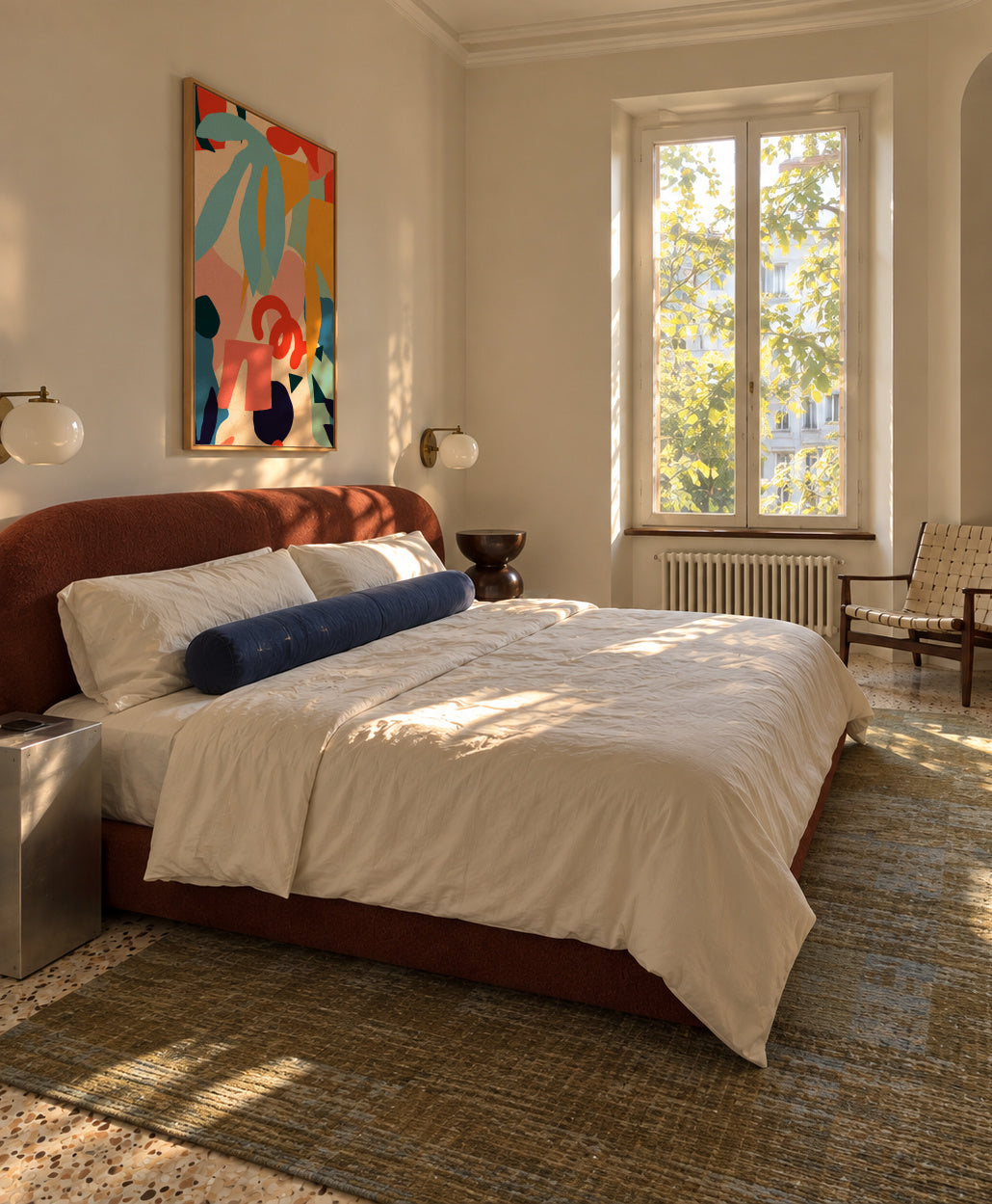 Gunga - Framed canvas in an interior
