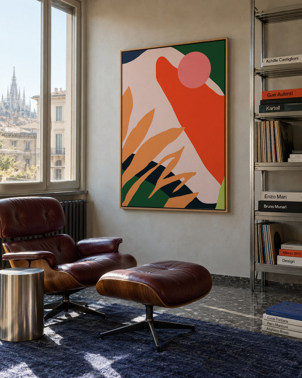 Guaxuma - Framed canvas in an interior