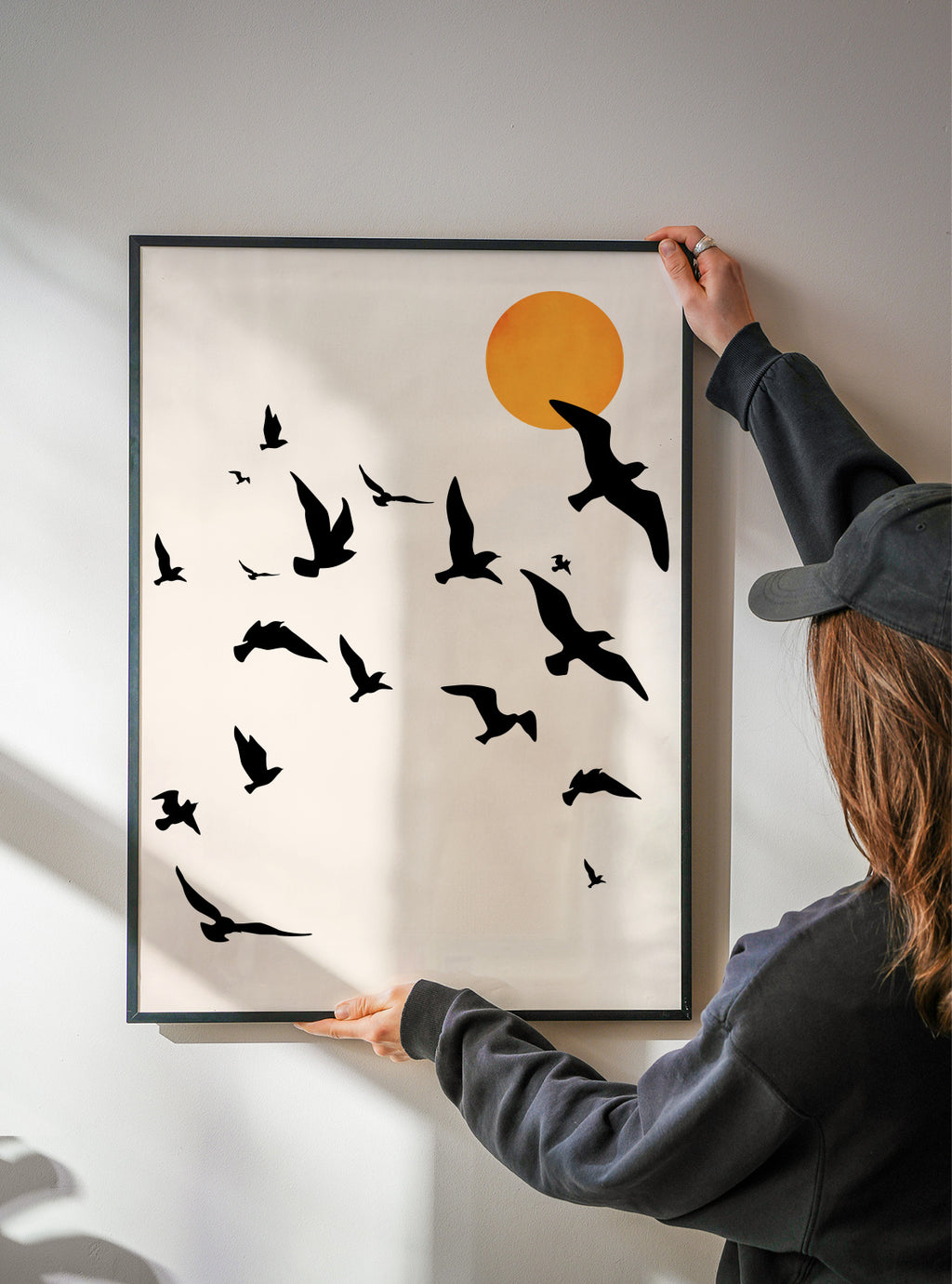 Up and Away - Framed poster detail